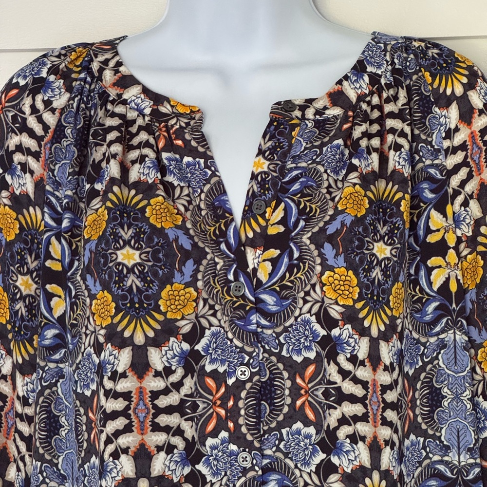 Loft Floral Print Dress, Women’s S - Picture 3 of 8